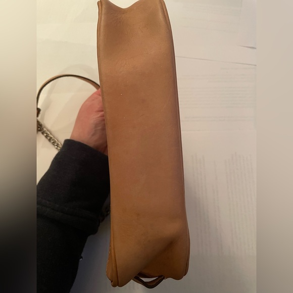 Vintage Coach wristlet with added unbranded chain to make it acrossbody - Picture 9 of 11